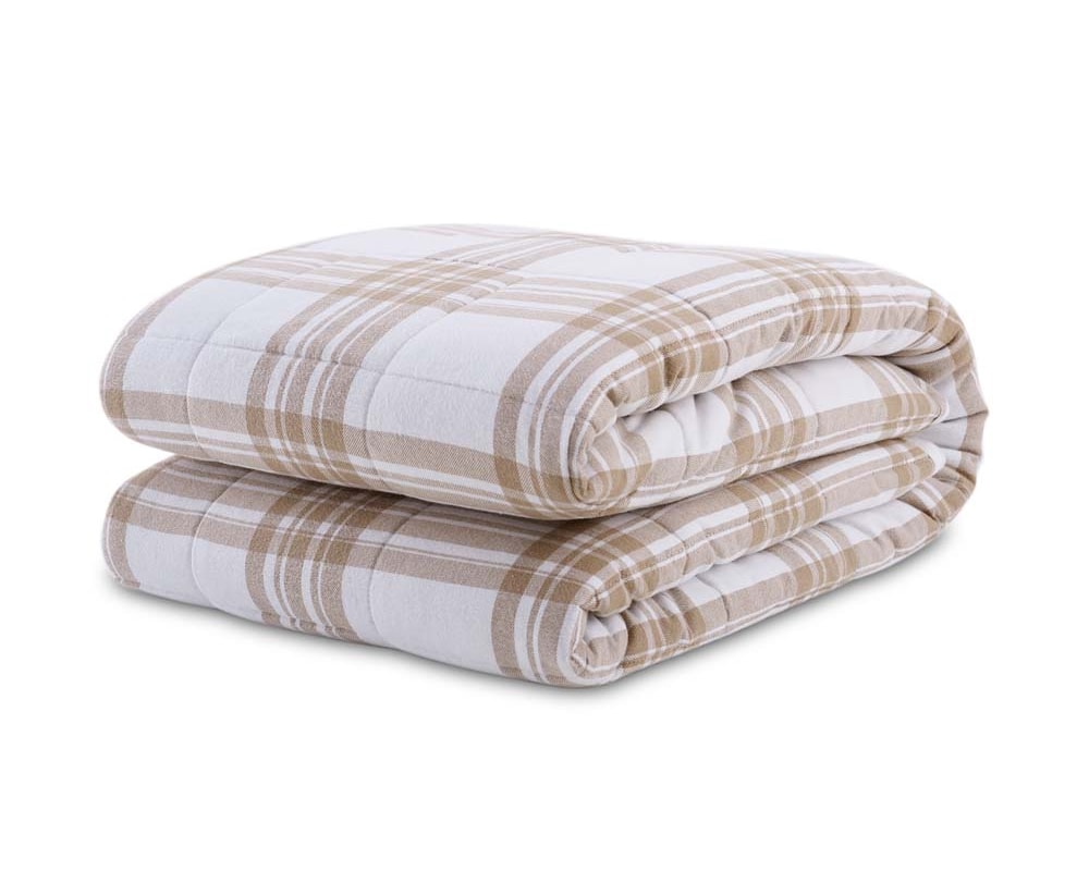 Weighted Flannel Sherpa Blanket - Bed of Nails